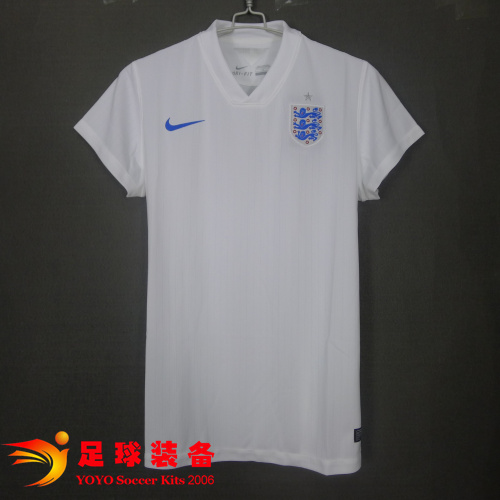 专柜正品NIKE 2014世界杯 英格兰女款主场球迷版短袖队服