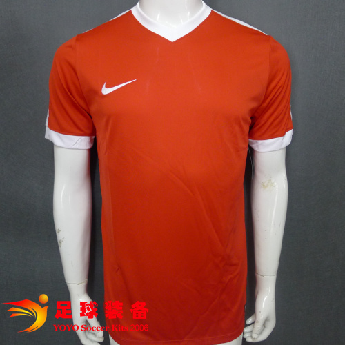 （团购顾客享受价格）专柜正品NIKE 2016 STRIKER IV 红色 足球光板队服球衣
