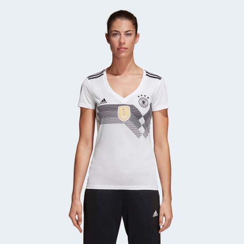 专柜正品ADIDAS 2018世界杯 德国女款主场短袖球衣