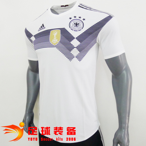 专柜正品ADIDAS 2018世界杯 德国球员版主场短袖球衣