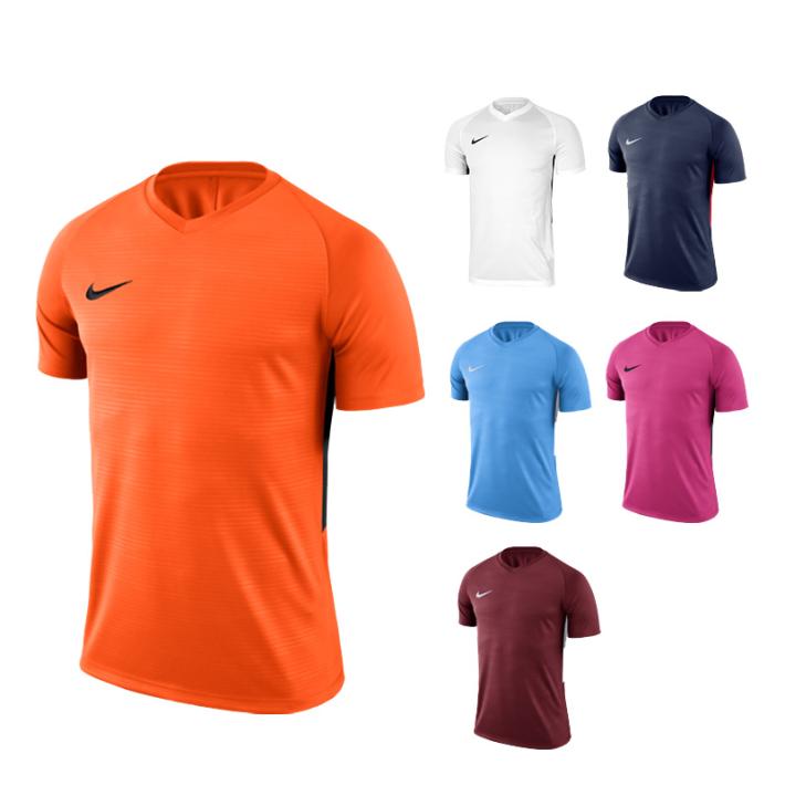专柜正品NIKE 2018光板组队比赛训练运动短袖足球服