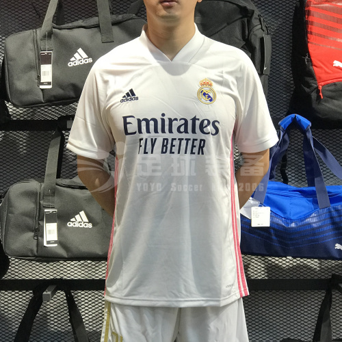 专柜正品ADIDAS 皇马20-21 主场球迷版球衣