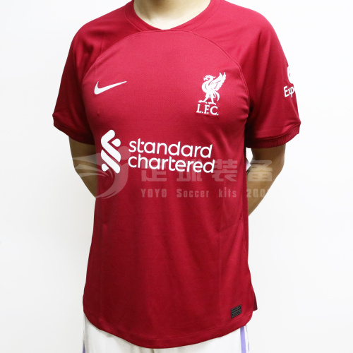 专柜正品NIKE 22-23赛季利物浦主场球迷版男子球衣足球服