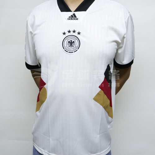 专柜正品ADIDAS 德国2022复古短袖男子球衣足球服