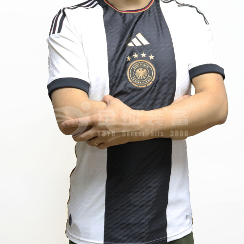 专柜正品ADIDAS 德国2022世界杯 球员版主场短袖球衣