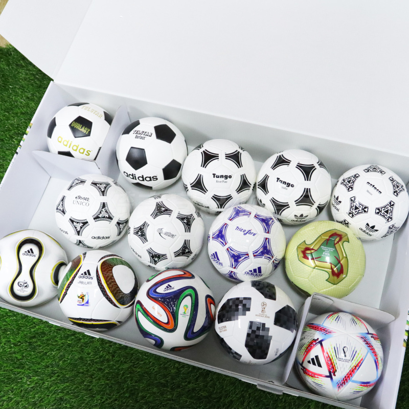 限量发售 专柜正品ADIDAS FIFA World Cup 历届比赛迷你收藏1号礼盒套装足球
