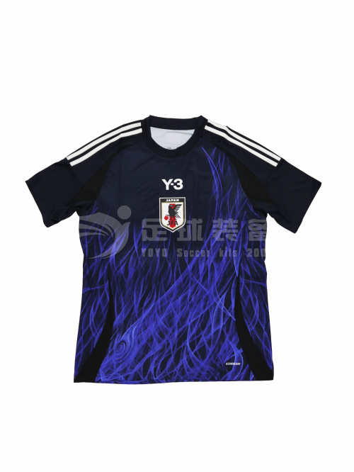 专柜正品ADIDAS 24/25日本队Y-3主场球迷版男子成人短袖足球服