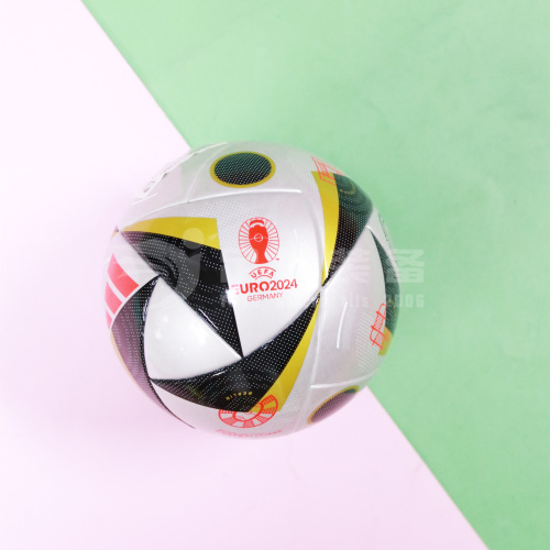 专柜正品ADIDAS 2024欧洲杯决赛观赏收藏运动儿童充气1号足球